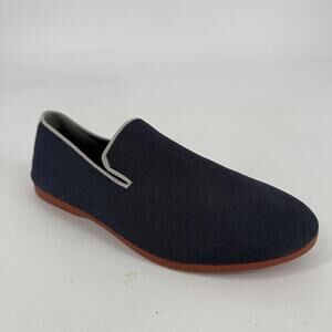 Flyph shoes womens 10 navy blue knit slip on career workwear comfort office